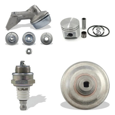 Kit transmissão pistão vela embreagem para roçadeira Stihl FS120 FS200 FS44 FS55 FS80 FS85 KA85 Husqvarna 128R