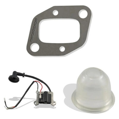 Kit 2x juntas bobina bulbo para roçadeira Intertec 430 e compatíveis