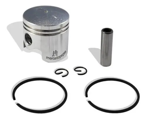 Kit pistão para roçadeira 52cc Azen, Brutatec, Ferrari, FortG, Intertec, Kawashima KW52, Nagano - Imagem 2