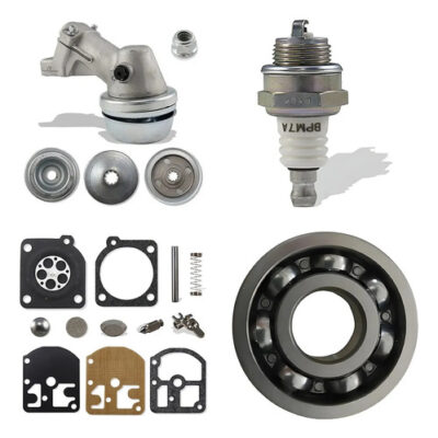 Kit transmissão com 2 velas e carburador para roçadeira Stihl FS160 FS220 FS280 FS290