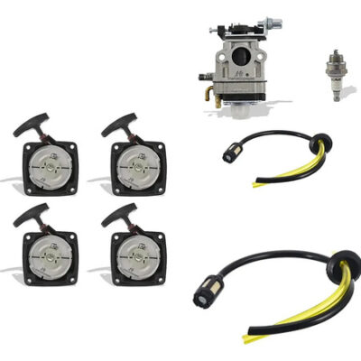Kit tampa carburador 2 mangueiras para roçadeira Toyama RT43L 43cc 52cc