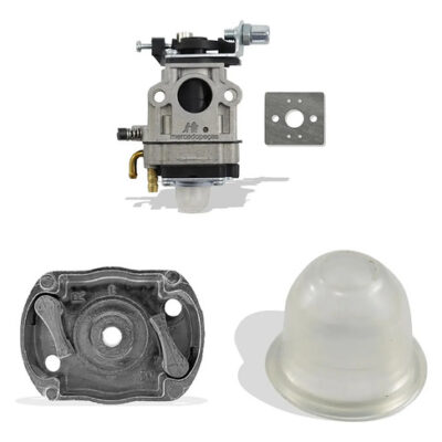 Kit carburador partida bulbo roçadeira 43cc Branco, Ferrari