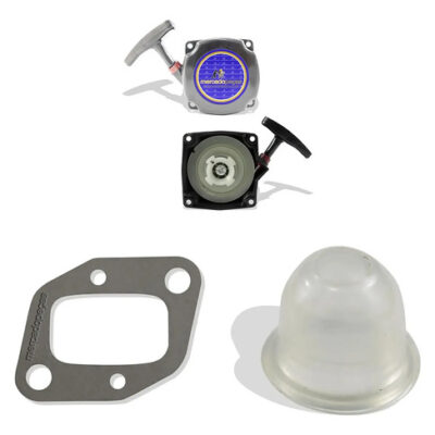 Kit tampa juntas bulbo roçadeira Intertec 430, Branco BR43A, Ferrari RG-43CC
