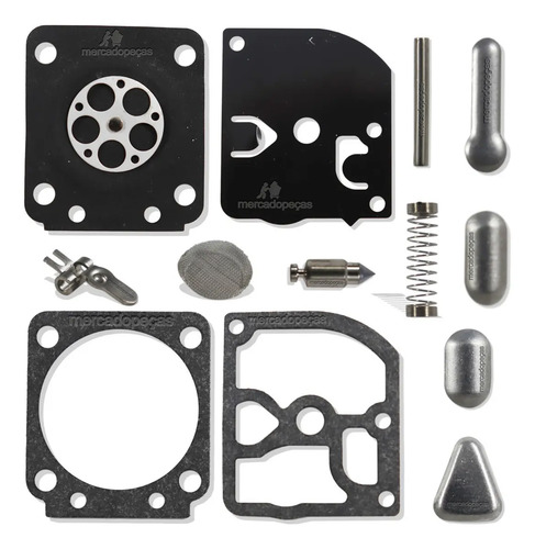 Reparo carburador completo motosserra Stihl MS170 MS180 MS210