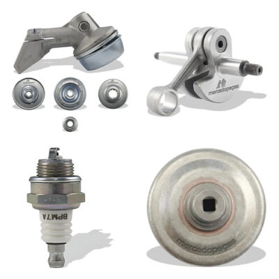 Kit transmissão virabrequim vela embreagem para roçadeira Stihl FS120 FS200 FS44 FS55 FS80 FS85 KA85 Husqvarna