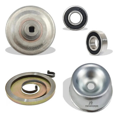 Kit embreagem, rolamento e partida para roçadeira Stihl FS160, FS220, FS280, FS290