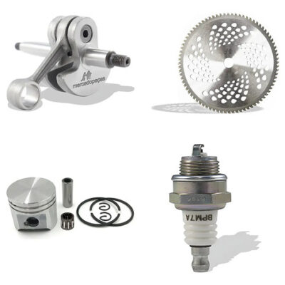 Kit virabrequim lâmina pistão vela para roçadeira Stihl FS220