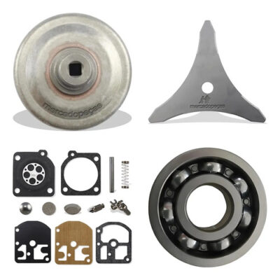 Kit embreagem lâmina carburador rolamento para roçadeira Stihl FS160, FS220, FS280, FS290