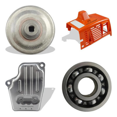 Kit embreagem, tampa e 2 rolamentos para roçadeira Stihl FS160, FS220, FS280