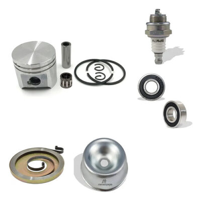 Kit pistão vela rolamento partida tampa para roçadeira Stihl FS220 FR220