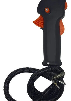 Gatilho acelerador para roçadeira Toyama RT43L, TBC43, Garthen CG550