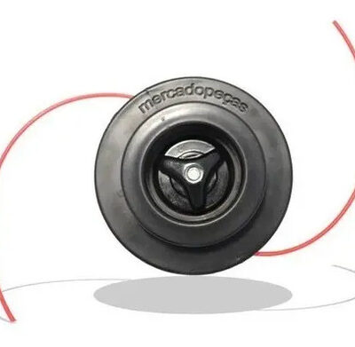 Carretel nylon manual para roçadeira Toyama 43cc 52cc, Garthen, Husqvarna