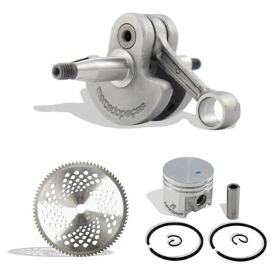 Kit virabrequim lâmina e pistão para roçadeira Stihl FS120 FS250 FS300 FS350
