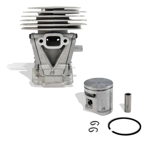 Kit cilindro completo com pistão para motosserra Husqvarna 445, 450 - Imagem 3