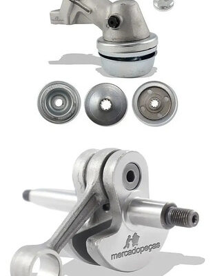 Kit transmissão com virabrequim para roçadeira Stihl FS160 FS220 FS280 FS290