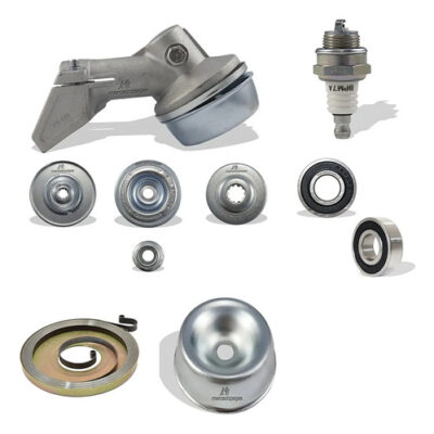 Kit transmissão vela rolamento partida tampa para roçadeira Stihl FS120 FS44 FS55 FS80 FS85