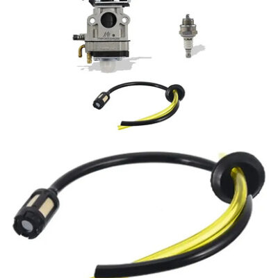 Kit carburador 2x mangueira para roçadeira Toyama RT43L Branco Kawashima Gamma