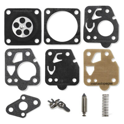Kit reparo carburador para roçadeira Shindaiwa BP35, C35, BP45, C350, Shin-C35