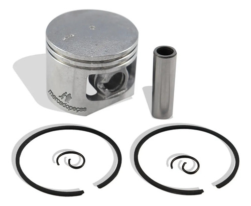 Kit cilindro pistão anéis com juntas para motosserra Kawashima, Intertec, Tekna, Brutatec e compatíveis - Imagem 2