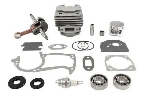 Kit cilindro virabrequim completo para motosserra 52cc Intertec - Imagem 2