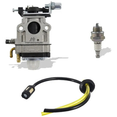 Carburador mangueiras vela para roçadeira Toyama RT43C, RT43, RT52, Azen, Branco BR43G