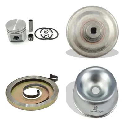 Kit pistão embreagem partida tampa para roçadeira Stihl FS220 FR220