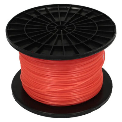 Fio de nylon redondo 1,5mm 1kg para roçadeira Intertec