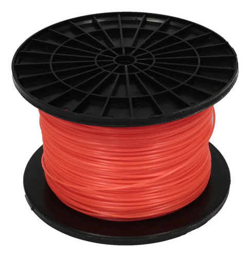 Fio de nylon redondo 1,5mm 1kg para roçadeira Intertec