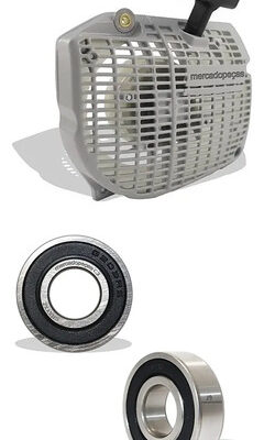 Kit tampa 2x rolamento para motosserra Stihl MS066 650 660