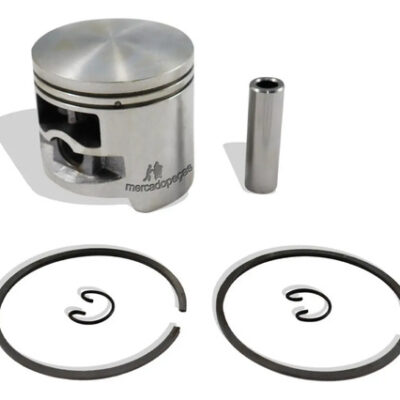 Pistão 58mm anéis pino para motosserra Stihl MS070, MS076