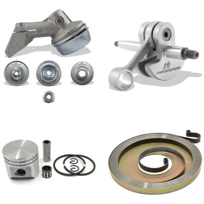 Kit transmissão virabrequim pistão partida para roçadeira Stihl FS120 FS200 FS44 FS55 FS80 FS85 KA85 Husqvarna