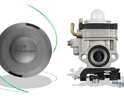 Kit 2x carretel carburador para roçadeira Husqvarna 132R