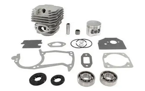 Cilindro juntas retentor rolamento para motosserra 52cc