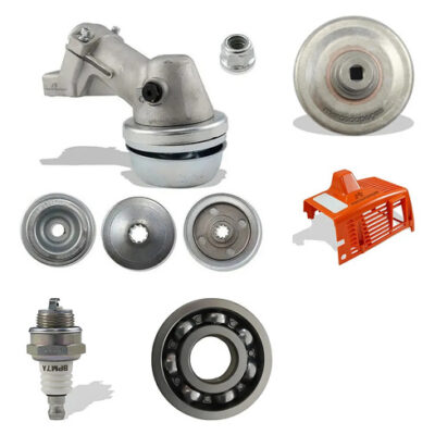 Kit transmissão com embreagem, tampa, vela e rolamento para roçadeira Stihl FS160, FS220, FS280, FS290