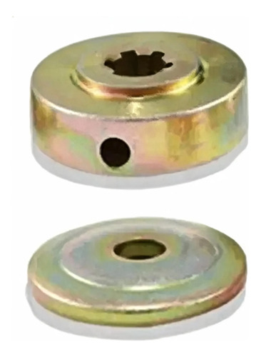 Arruela flange com 6 estrias para roçadeira Toyama RT43L, TBC52, TBC63 - Imagem 2