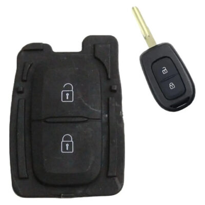 Capa frontal 2 botões telecomando Renault Sandero