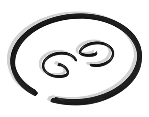 Pistão 48mm com pino e anel para motosserra Husqvarna 61 NOVA - Imagem 3