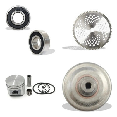 Kit 2 rolamentos lâmina pistão embreagem roçadeira Stihl FS220 FS280 MS038 MS051 MS066 MS382 MS661