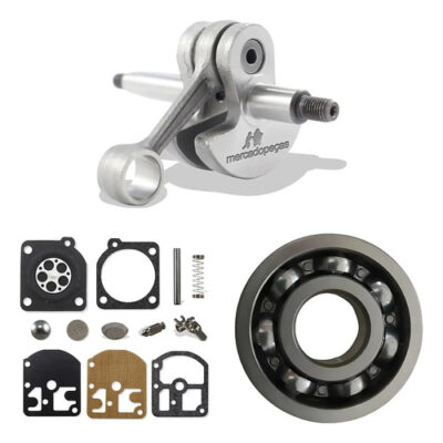 Kit virabrequim carburador rolamento para roçadeira Stihl FS160 FS220 FS280 FS290