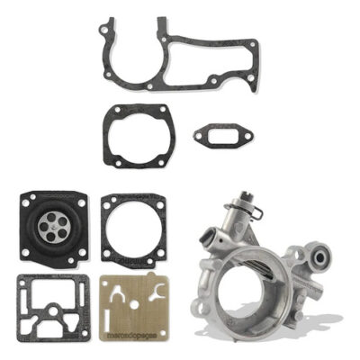 Kit 2x juntas carburador bomba para motosserra Husqvarna 362
