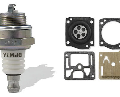 Kit 2x vela reparo carburador para motosserra Stihl 310, 381, 660