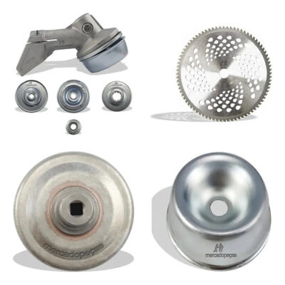 Kit transmissão lâmina embreagem tampa para roçadeira Stihl FS120 FS44 FS55 FS80 FS85 KA85 Husqvarna 128R 128R