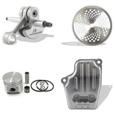 Kit virabrequim lâmina pistão escape para roçadeira Stihl FR220, FS160, FS220, FS280, FS290