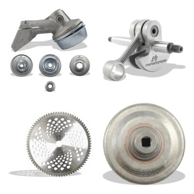 Kit transmissão virabrequim lâmina embreagem roçadeira Stihl FS120 FS55 FS85