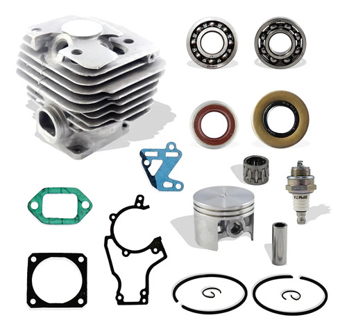 Kit cilindro juntas vela gaiola para motosserra Stihl MS381