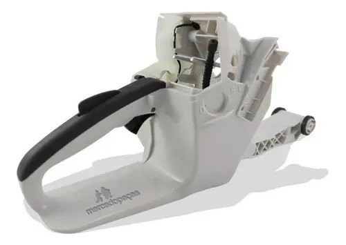 Tanque de combustível com tampa rosca para motosserra Stihl MS038, MS380, MS381, 382