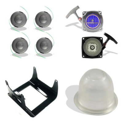Kit 2x carretel tampa para roçadeira 43cc