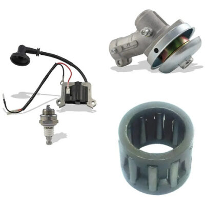 Kit bobina transmissão com 2 rolamentos para roçadeira Toyama RT43L e compatíveis