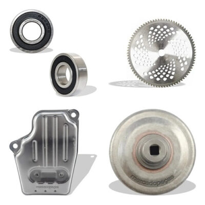 Kit 2x rolamento lâmina escapamento embreagem roçadeira Stihl FS220 FS280