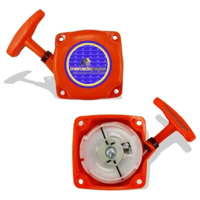 Partida retrátil completa para motosserra Intertec 430, 431, 435, 506, Branco BR43A, Ferrari RG-43CC, Garthen